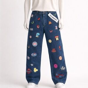 Wrangler Blue Denim Jeans Custommade